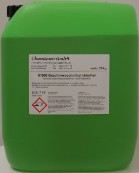Geschirrwaschmittel chlorfrei (25kg)