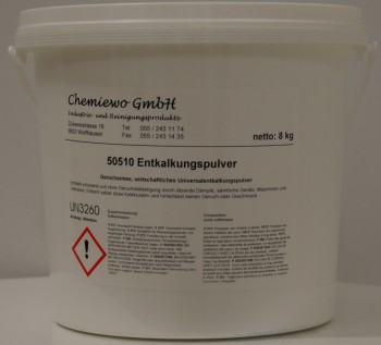 Entkalkungspulver (für Geschirrautomaten etc.) (8kg)