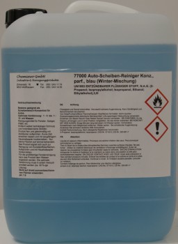 Auto-Scheiben-Reiniger Konz. parf.,blau (Winter-Mischung) (25Lt)